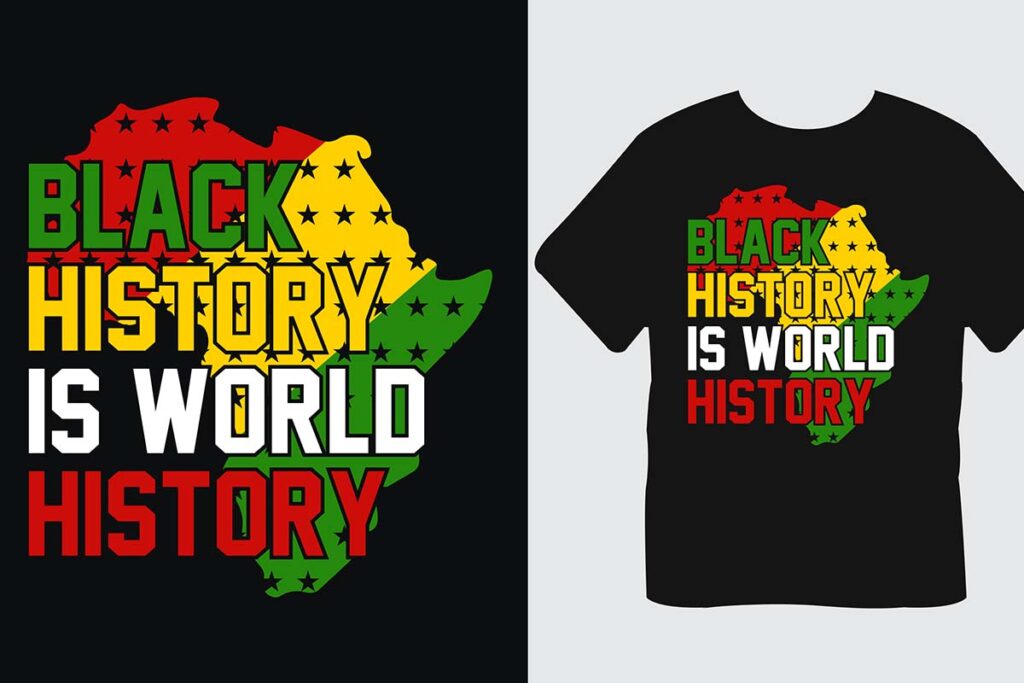 Top Black History Month Transfers for Custom T-Shirts